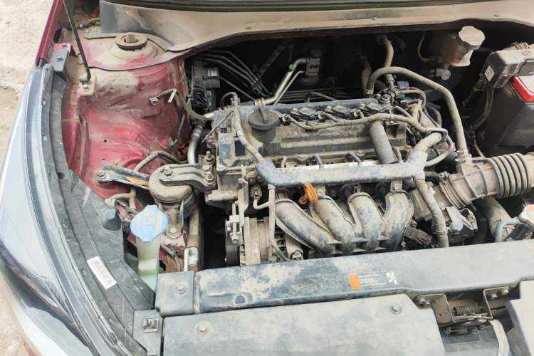 Used Kia K2 2017 Sedan 1.4L Manual Transmission GLS Engine Bay Right