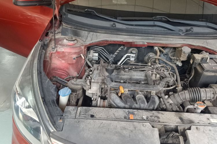 Used Kia K2 2017 Sedan 1.4L Automatic GLS Engine Bay Right