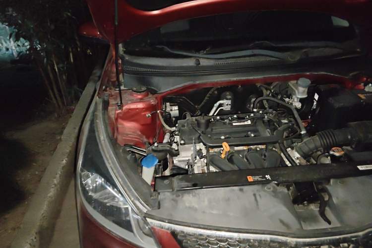 Used Kia K2 2017 Sedan 1.4L Manual Transmission GLS Engine Bay Right
