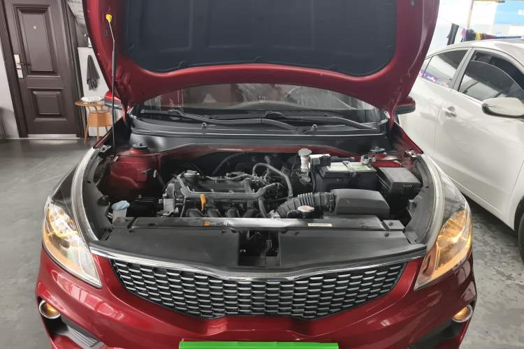 Used Kia K2 2017 Sedan 1.4L Automatic GLS Engine Bay