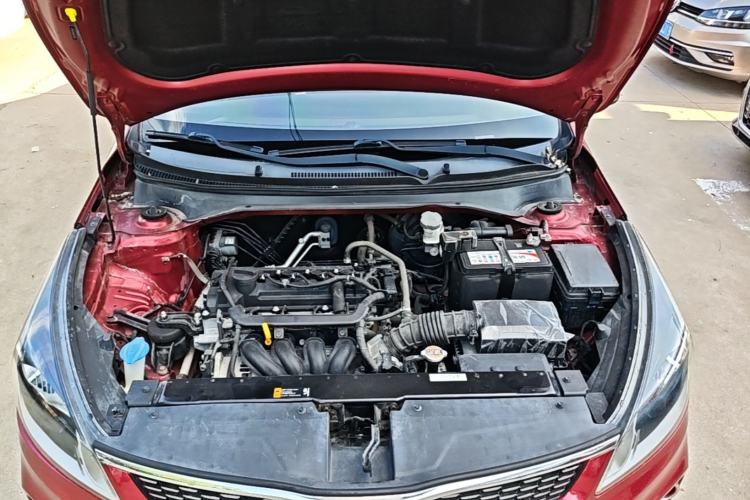 Used Kia K2 2017 Sedan 1.4L Automatic GLS Engine Bay