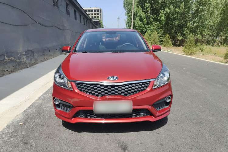 Used Kia K2 2017 Sedan 1.4L Automatic Transmission 15th Anniversary Special Edition GLS Exterior 1