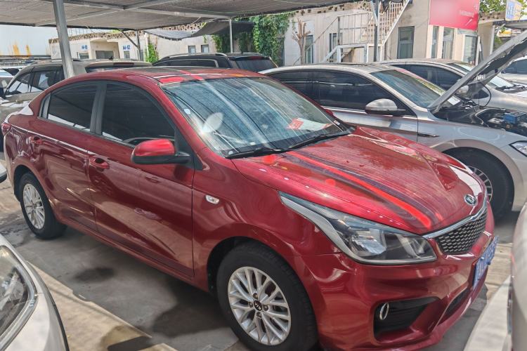 Used Kia K2 2017 Sedan 1.4L Automatic GLS Exterior 2