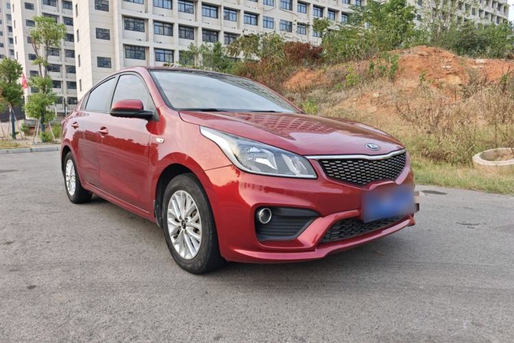 Used Kia K2 2017 Sedan 1.4L Automatic GLS Exterior 2