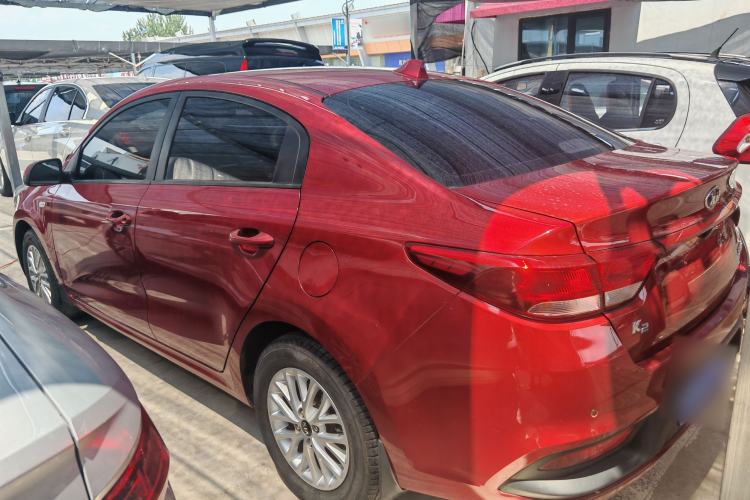 Used Kia K2 2017 Sedan 1.4L Automatic GLS Exterior 3