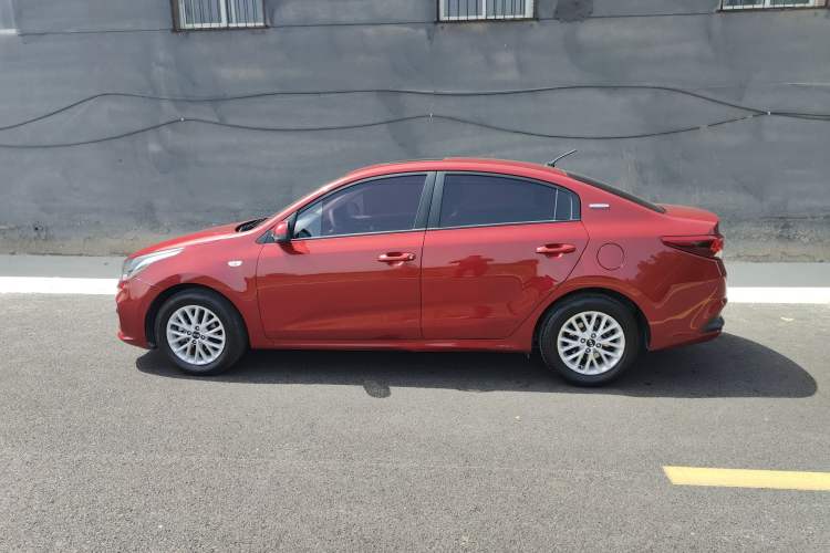 Used Kia K2 2017 Sedan 1.4L Automatic Transmission 15th Anniversary Special Edition GLS Exterior 4