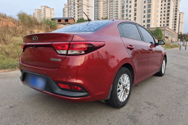 Used Kia K2 2017 Sedan 1.4L Automatic GLS Exterior 4
