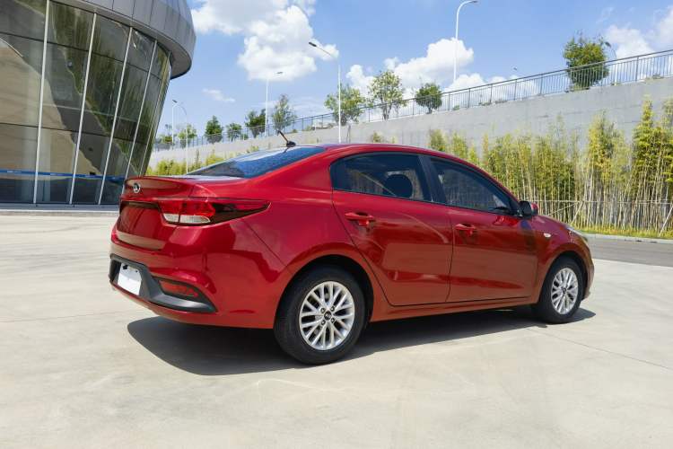 Used Kia K2 2017 Sedan 1.4L Manual Transmission 15th Anniversary Special Edition GLS Exterior 4