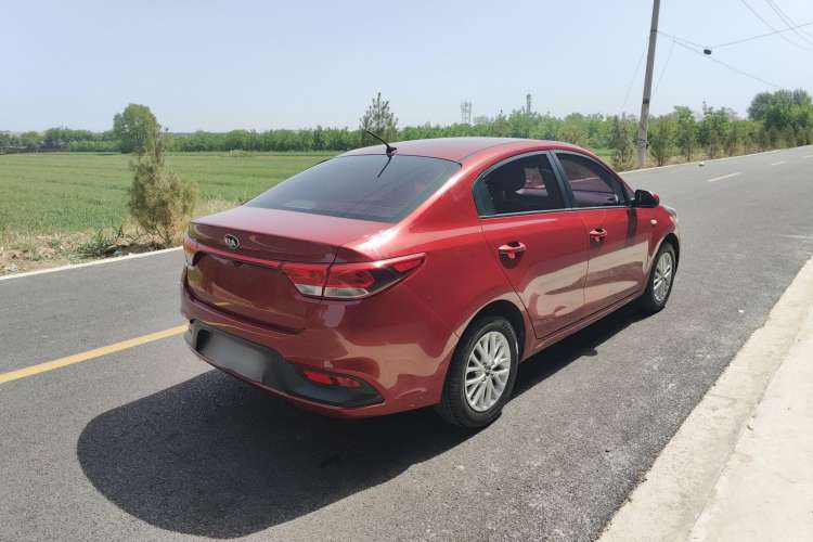 Used Kia K2 2017 Sedan 1.4L Automatic Transmission 15th Anniversary Special Edition GLS Exterior 5