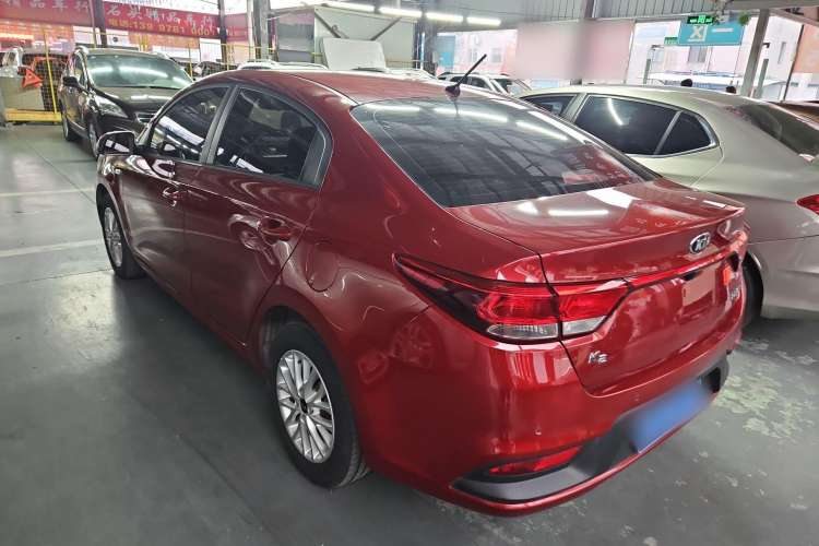 Used Kia K2 2017 Sedan 1.4L Automatic GLS Exterior 5