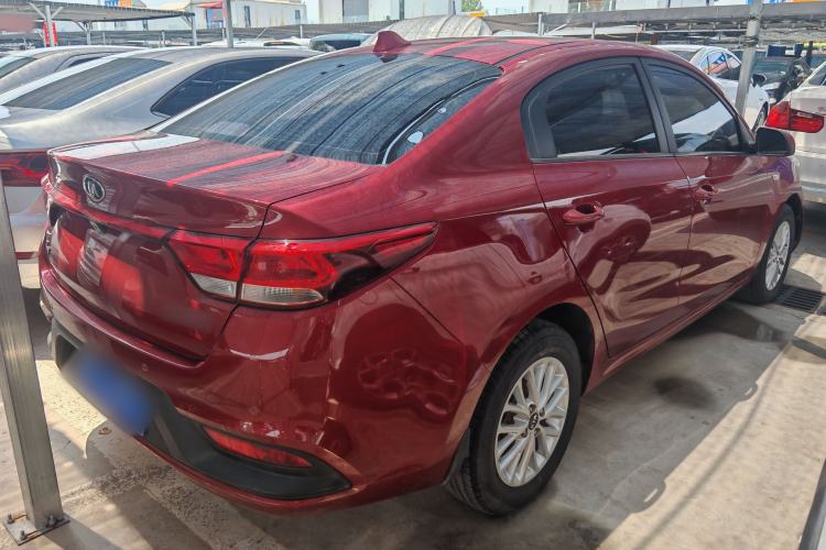 Used Kia K2 2017 Sedan 1.4L Automatic GLS Exterior 5