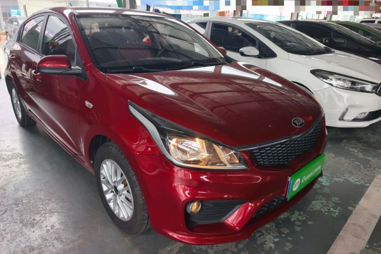 Used Kia K2 2017 Sedan 1.4L Automatic GLS Front Right 45 Deg