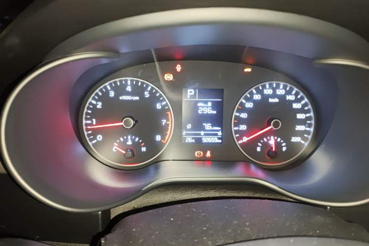 Used Kia K2 2017 Sedan 1.4L Automatic GLS Instrument Cluster