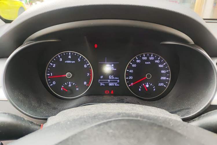 Used Kia K2 2017 Sedan 1.4L Manual Transmission GLS Instrument Cluster