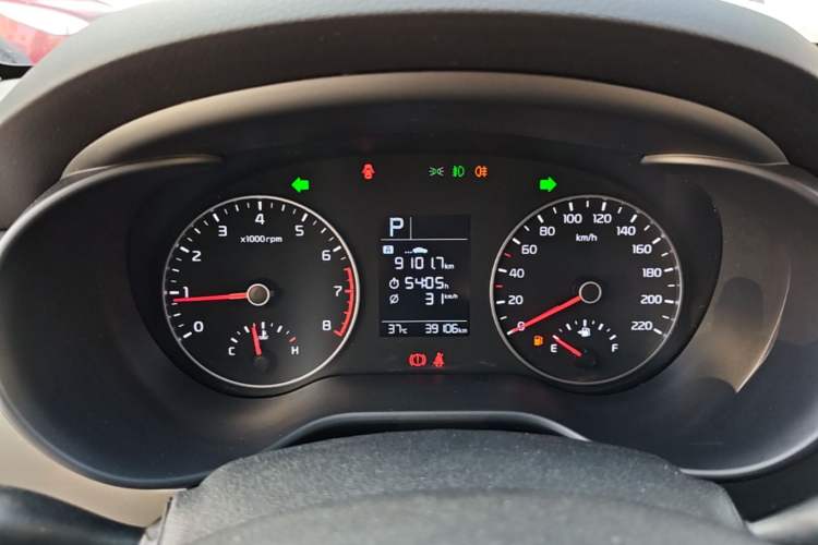 Used Kia K2 2017 Sedan 1.4L Automatic GLS Instrument Cluster