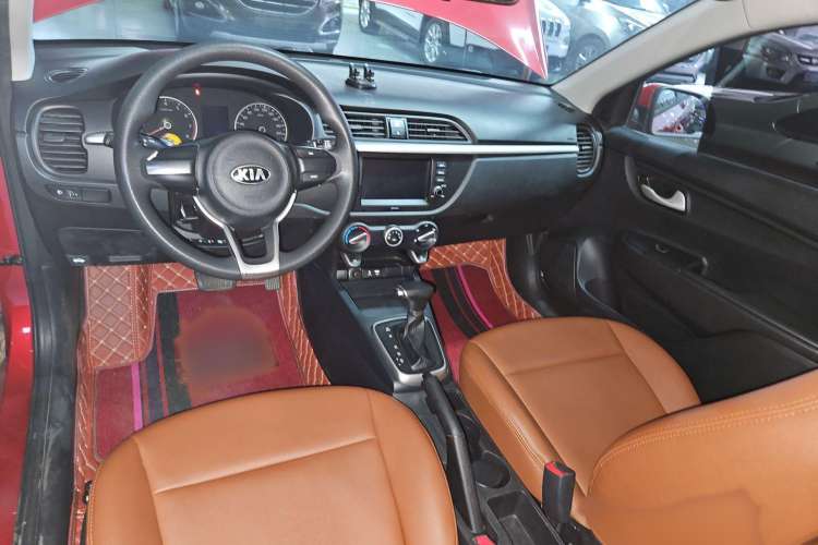 Used Kia K2 2017 Sedan 1.4L Automatic GLS Interior 3