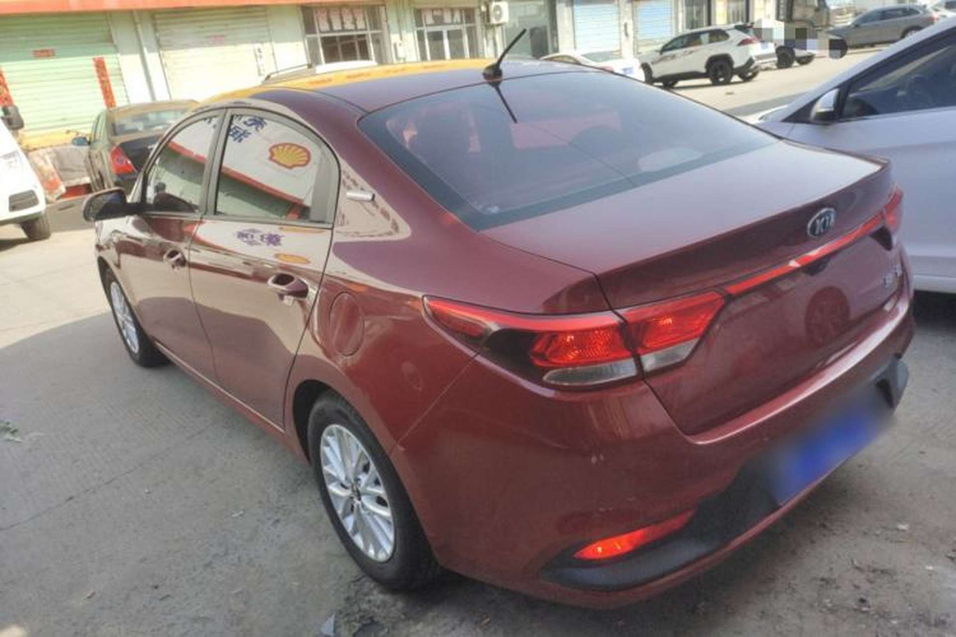 Used Kia K2 2017 Sedan 1.4L Automatic Transmission 15th Anniversary Special Edition GLS Left Side