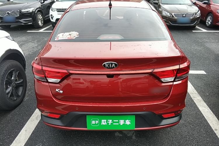 Used Kia K2 2017 Sedan 1.6L AT Premium Rear