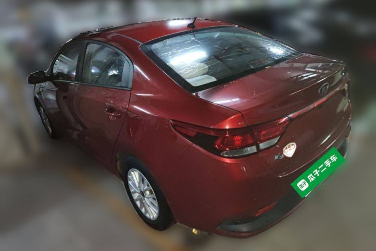 Used Kia K2 2017 Sedan 1.4L Automatic GLS Rear Left 45 Deg