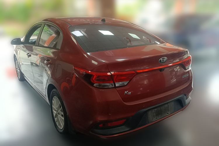 Used Kia K2 2017 Sedan 1.4L Automatic GLS Rear Left 45 Deg