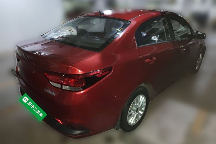 Used Kia K2 2017 Sedan 1.4L Automatic GLS Rear Right 45 Deg