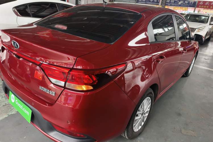 Used Kia K2 2017 Sedan 1.4L Automatic GLS Rear Right 45 Deg