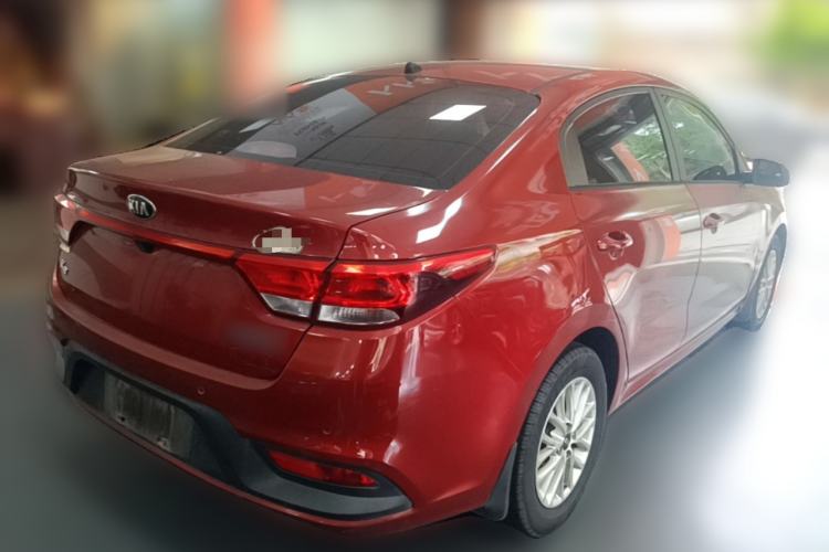 Used Kia K2 2017 Sedan 1.4L Automatic GLS Rear Right 45 Deg