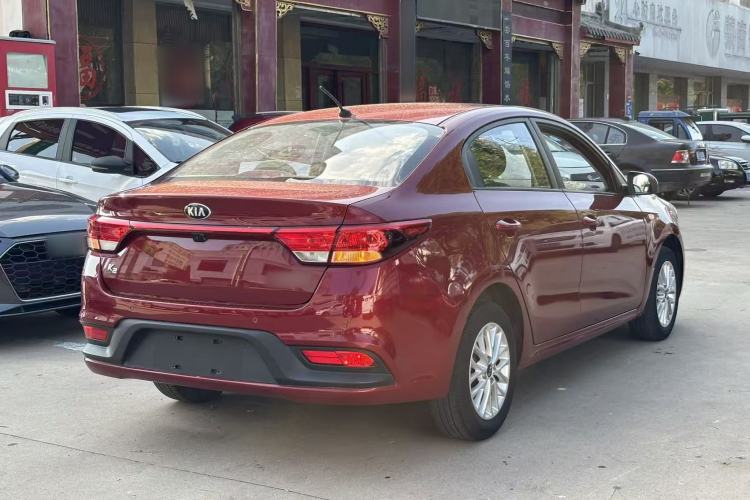 Used Kia K2 2017 Sedan 1.4L Automatic GLS Rear Right 45 Deg
