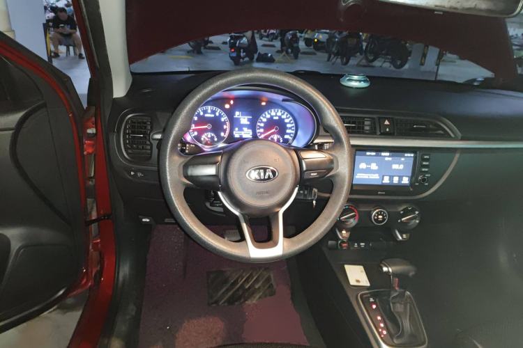 Used Kia K2 2017 Sedan 1.4L Automatic GLS Steering Wheel