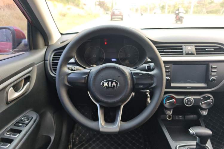 Used Kia K2 2017 Sedan 1.4L Automatic GLS Steering Wheel