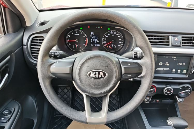 Used Kia K2 2017 Sedan 1.4L Automatic GLS Steering Wheel
