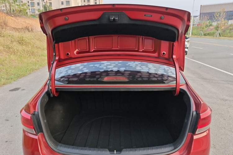Used Kia K2 2017 Sedan 1.4L Automatic GLS Trunk