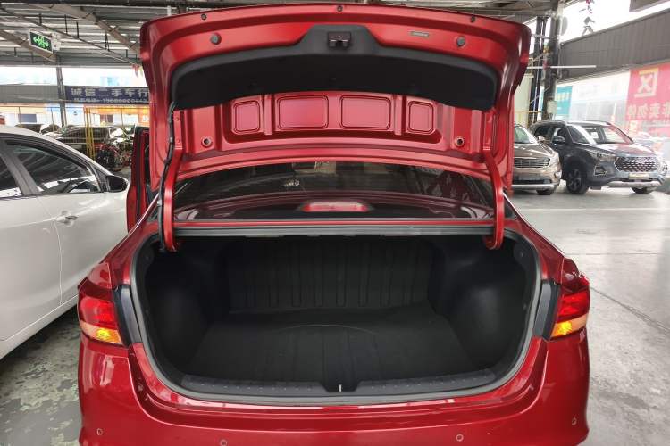 Used Kia K2 2017 Sedan 1.4L Automatic GLS Trunk