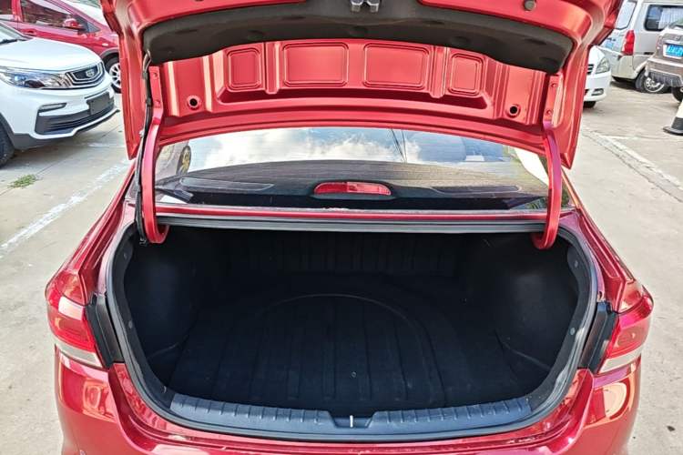 Used Kia K2 2017 Sedan 1.4L Automatic GLS Trunk