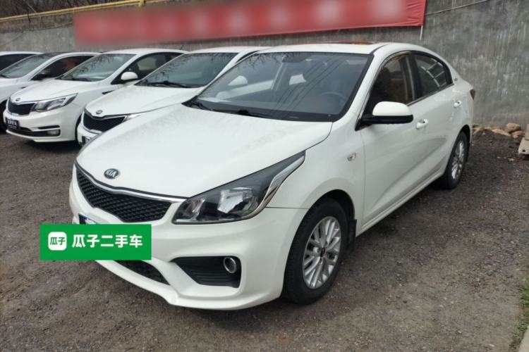 Used Kia K2 2017 Sedan 1.4L Manual Transmission 15th Anniversary Special Edition GLS Guazi used car, China used car export, Used car for sale, Used cars, Cheapest cars for sale