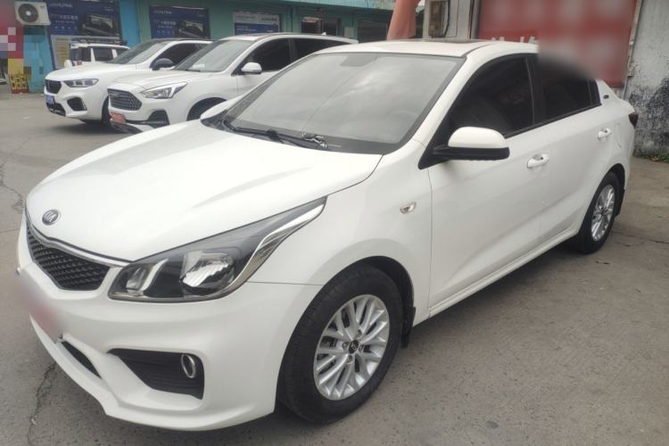 Used Kia K2 2017 Sedan 1.4L Manual Transmission 15th Anniversary Special Edition GLS Guazi used car, China used car export, Used car for sale, Used cars, Cheapest cars for sale
