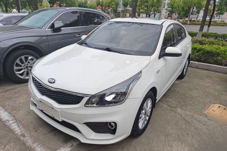 Used Kia K2 2017 Sedan 1.4L Manual Transmission 15th Anniversary Special Edition GLS Guazi used car, China used car export, Used car for sale, Used cars, Cheapest cars for sale