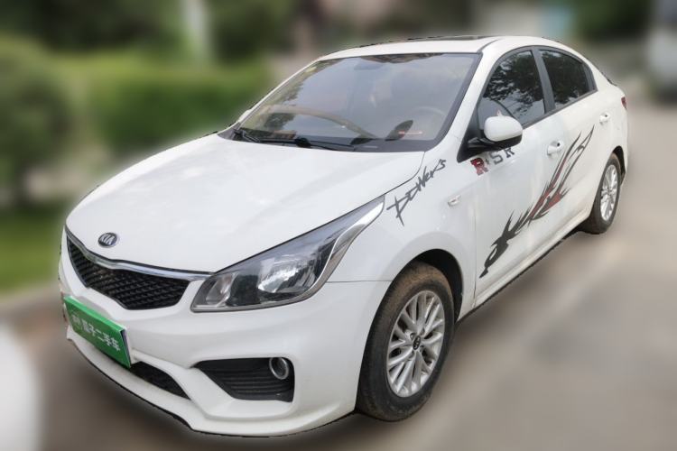 Used Kia K2 2017 Sedan 1.4L Manual Transmission 15th Anniversary Special Edition GLS Guazi used car, China used car export, Used car for sale, Used cars, Cheapest cars for sale