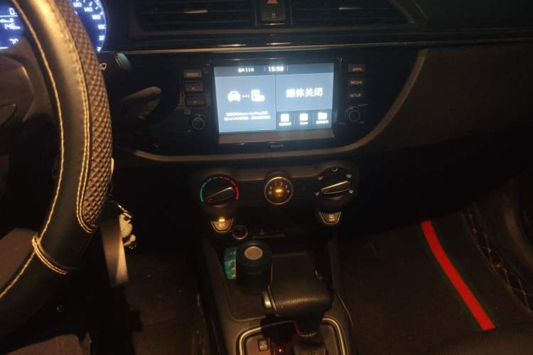 Used Kia K2 2017 Sedan 1.4L Automatic Transmission 15th Anniversary Special Edition GLS Audio And AC Panel