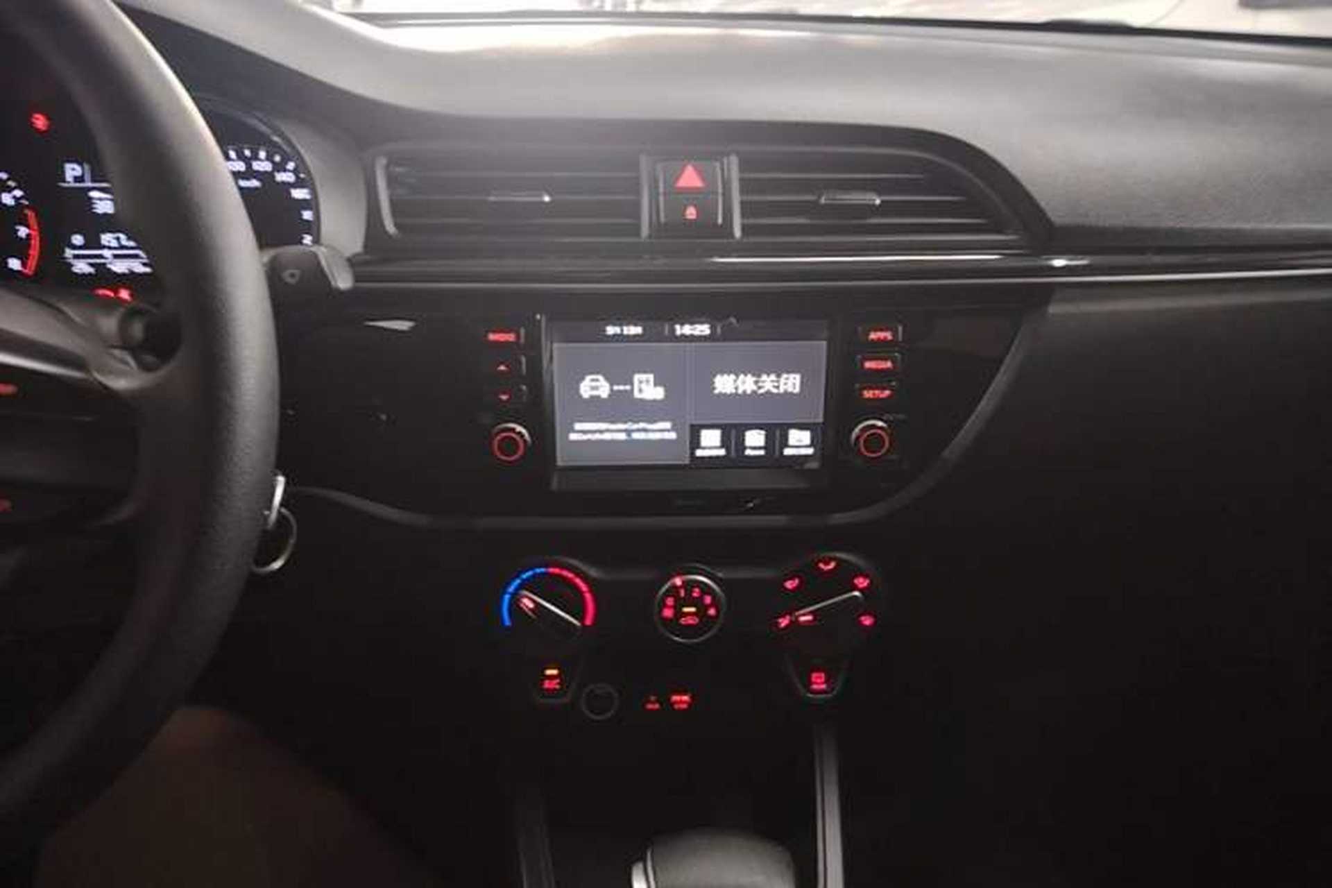 Used Kia K2 2017 Sedan 1.4L Automatic Transmission 15th Anniversary Special Edition GLS Audio And AC Panel