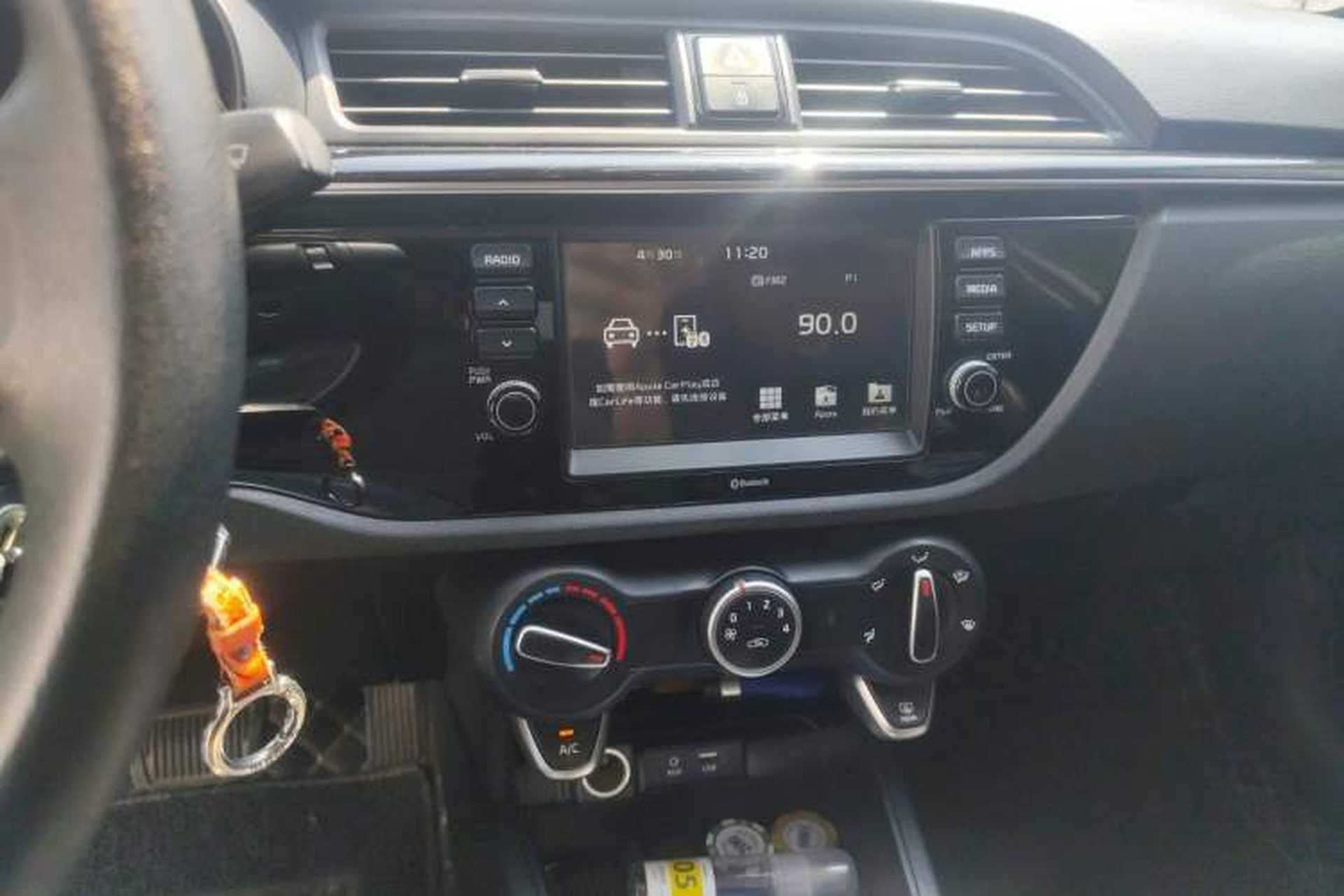Used Kia K2 2017 Sedan 1.4L Automatic Transmission 15th Anniversary Special Edition GLS Audio And AC Panel