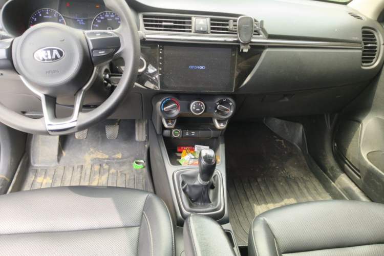 Used Kia K2 2017 Sedan 1.4L Manual Transmission 15th Anniversary Special Edition GLS Audio And AC Panel