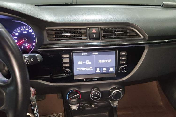 Used Kia K2 2017 Sedan 1.6L AT Premium Audio And AC Panel