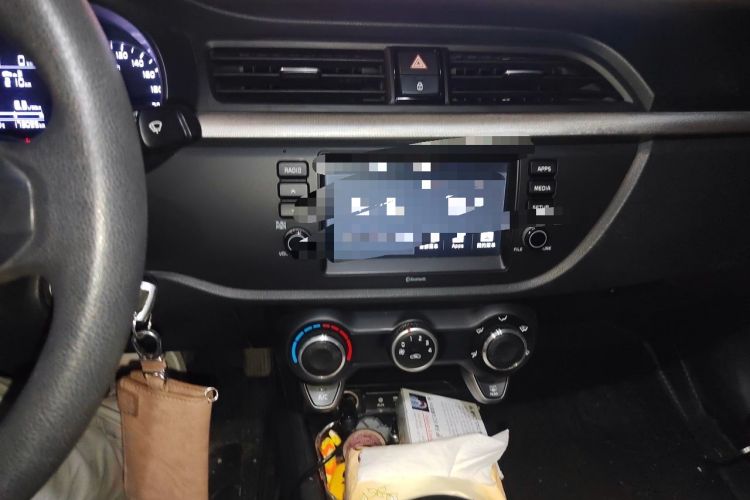 Used Kia K2 2017 Sedan 1.4L Automatic GLS Audio And AC Panel