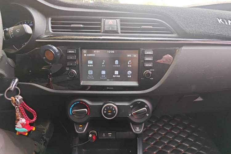 Used Kia K2 2017 Sedan 1.4L Automatic Transmission 15th Anniversary Special Edition GLS Audio And AC Panel