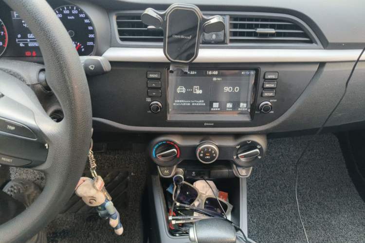 Used Kia K2 2017 Sedan 1.4L Automatic GLS Audio And AC Panel