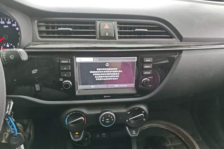 Used Kia K2 2017 Sedan 1.4L Automatic Transmission 15th Anniversary Special Edition GLS Audio And AC Panel