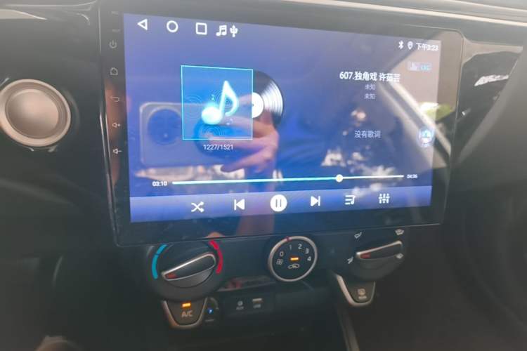 Used Kia K2 2017 Sedan 1.4L Automatic Transmission 15th Anniversary Special Edition GLS Audio And AC Panel