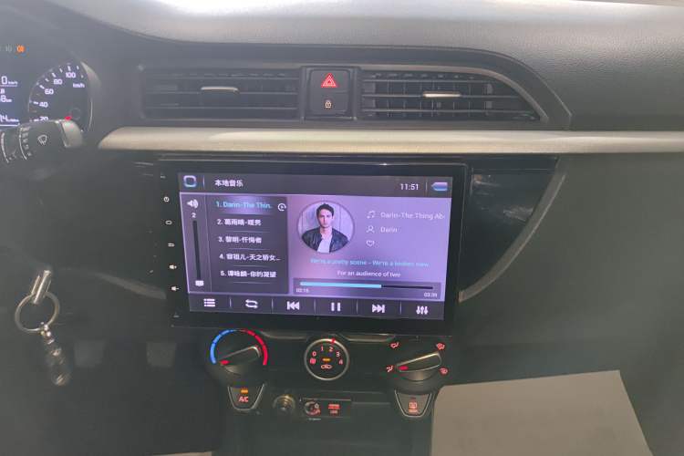 Used Kia K2 2017 Sedan 1.4L Manual Transmission GLS Audio And AC Panel