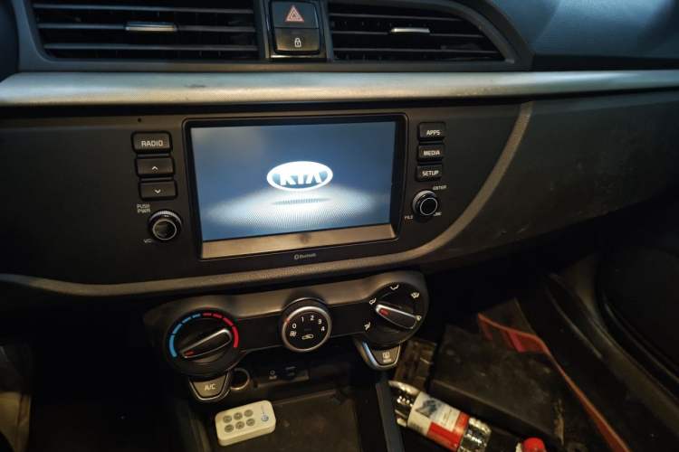 Used Kia K2 2017 Sedan 1.4L Automatic GLS Audio And AC Panel